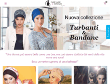 Tablet Screenshot of parruccheebandane.com